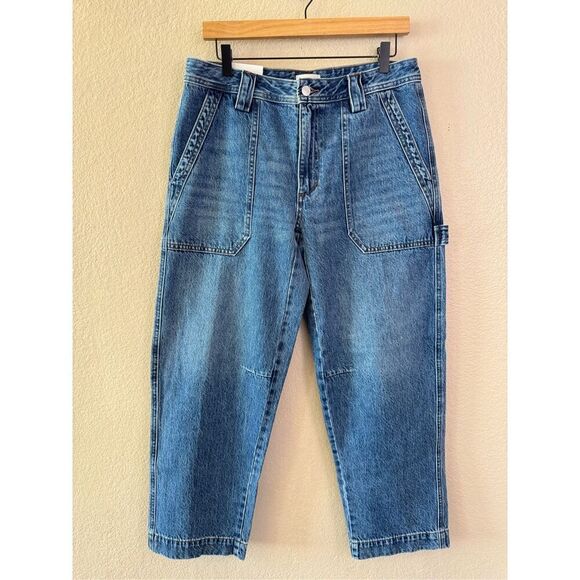 NEW JOE’S The Relaxed Carpenter Jeans Womens Size 30 Blue Denim Echelon Mid-Rise - Picture 4 of 16